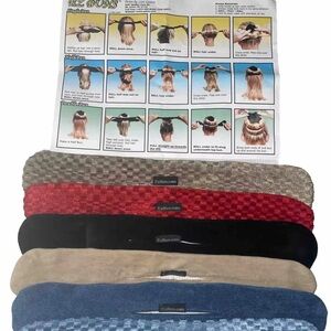 6 EZ BUNS By Lisa Luann 1995-2000 With Illustrated Insructions